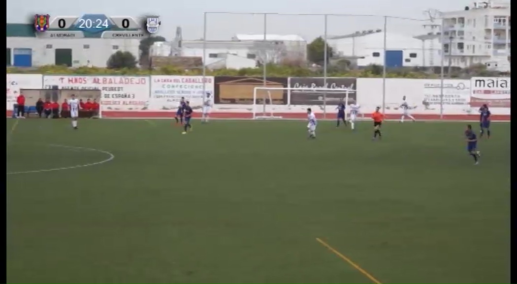 Primera parte del partido CD Almoradí - Crevillente D.